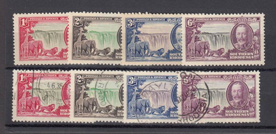 S.RHODESIA-S.JUBILEE VERY FINE UMM/MINT AND USED SETS  R1770.00