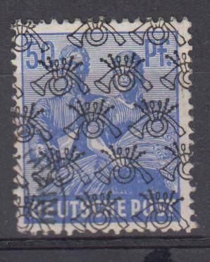 GERMANY SG65v VERY SCARCE INVERTED OVERPRINT !!!