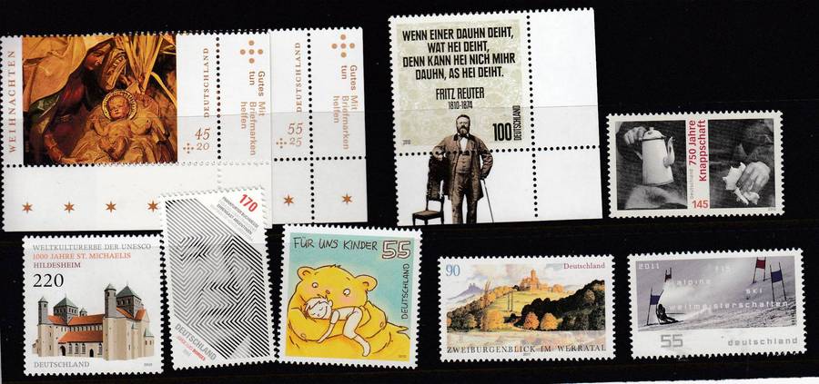 GERMANY-  R1050.00  SCARCE VERY MODERN EURO VALUES all umm