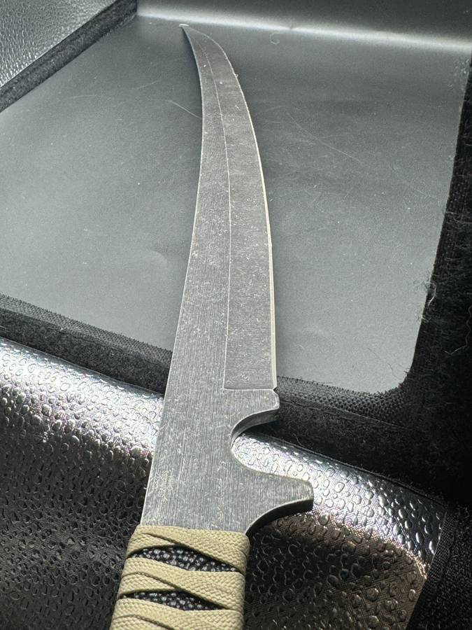 Black Ronin Combat Wakizashi Sword w/Black StoneWash Blade