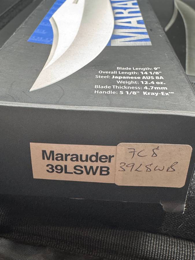 Cold Steel Marauder 39LSWB