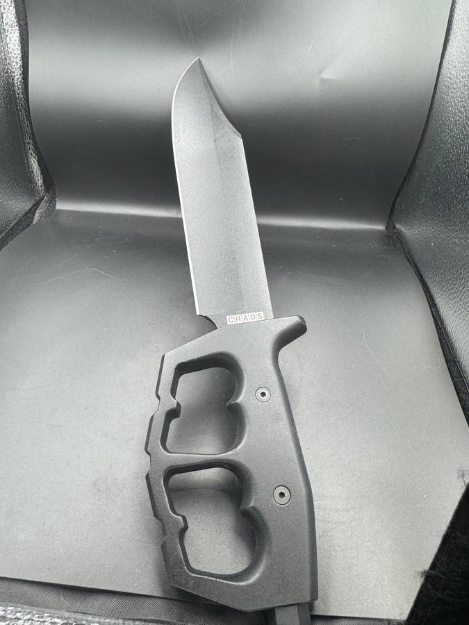 Cold Steel 80NTB Chaos Bowie Fixed Blade Knife 10.5" SK-5 High Carbon