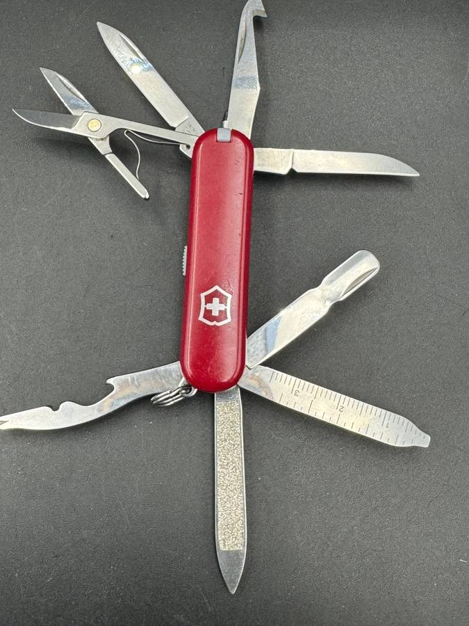 Victorinox  Mini Champ with LEATHER POUCH