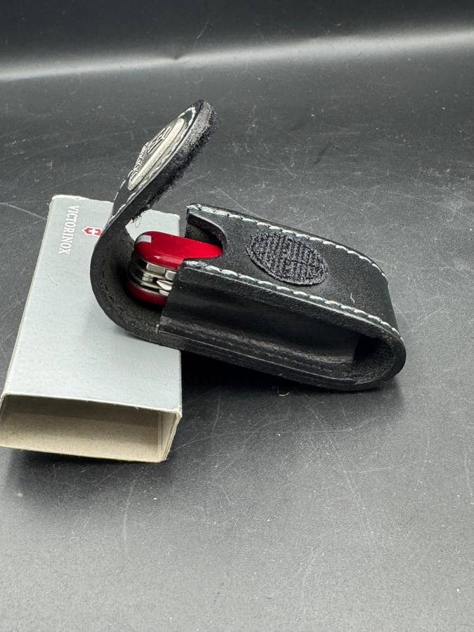 Victorinox  Mini Champ with LEATHER POUCH