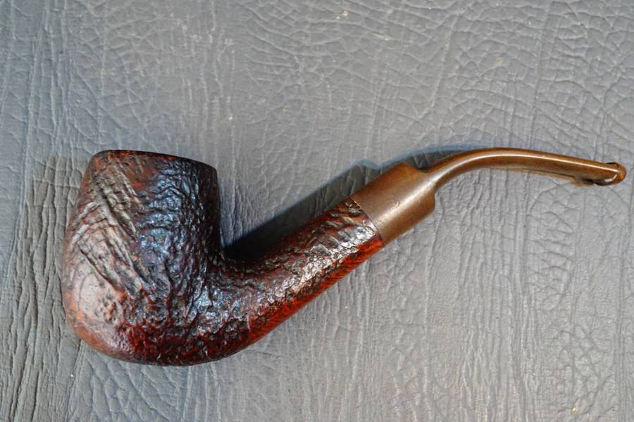 Sasieni Sandhurst Bent Billiard (56 SXS) Tobacco Pipe **Good Condition**