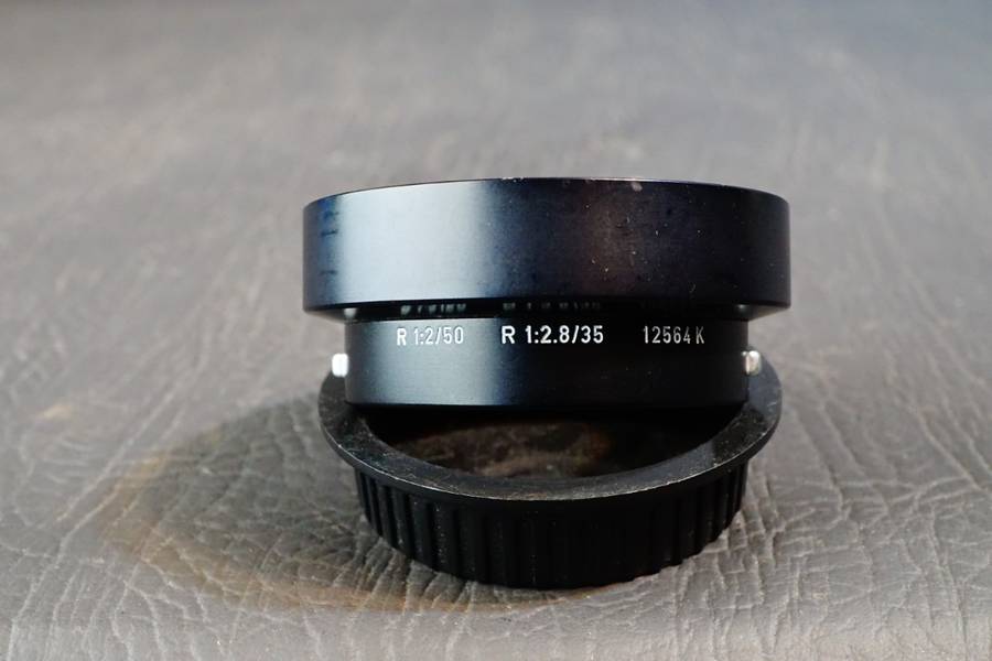 Leica Leitz Wetzlar Lens Hood 12564K fits R 50/2, 35/2.8 **Great Condition**
