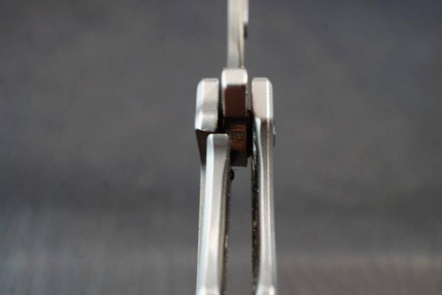 Steel Folding Scalpel Knife, Slim Razor Knife with Frame Lock uses #24 Blades **Great Condition**