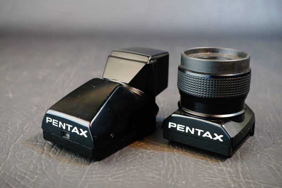 Pentax LX 35mm SLR Camera + Pentax 50mm F1.7 Lens, LX Motor Drive + Sports Finders *Great Condition*