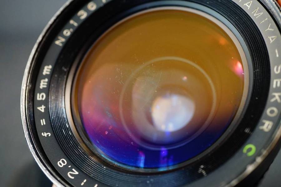 Mamiya Sekor C 45mm F2.8 Lens for M645 1000S Super Pro TL Cameras **Good Condition**