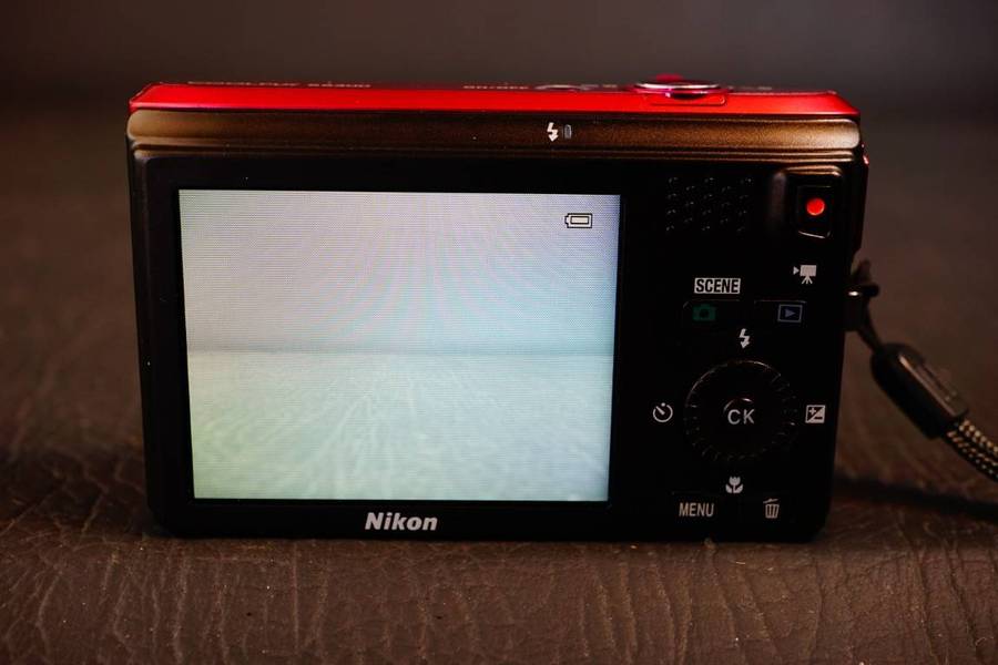 Nikon Coolpix S6300 16.0MP Red Compact Digital Camera with 10x Optical Zoom **Great Condition**