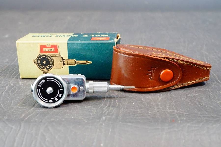 Walz Mechanical Clockwork Timer Shutter Release with Case **Excellent Condition**