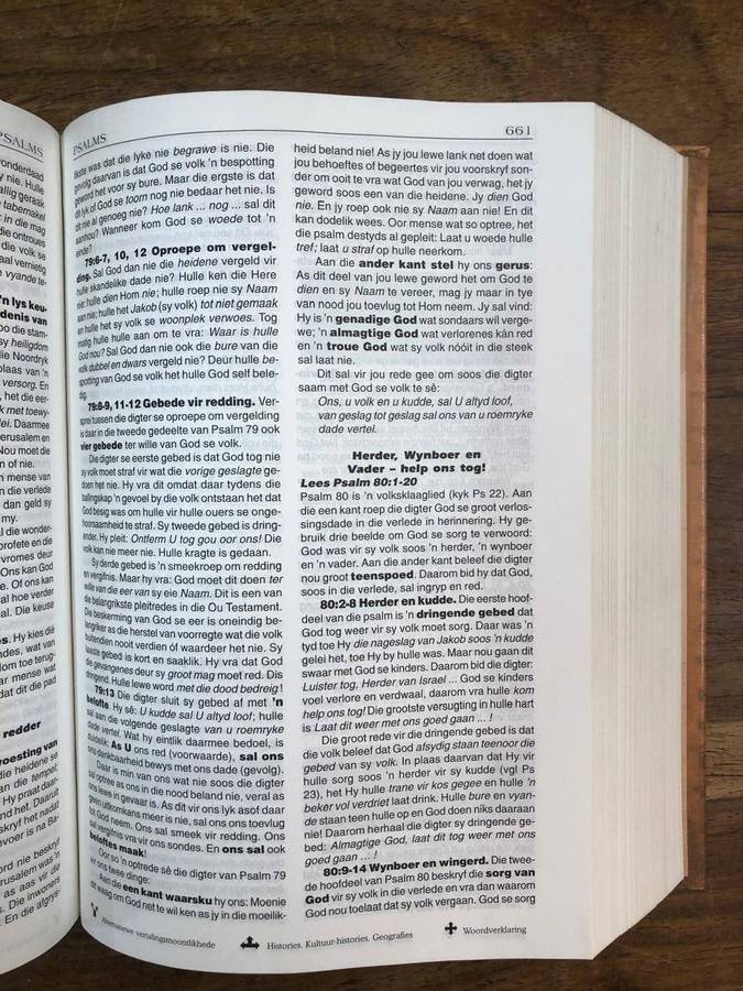 Die Bybellennium Een Volume Kommentaar - Wil Vosloo en Fika J Van Rensburg (Hardcover with no dj)
