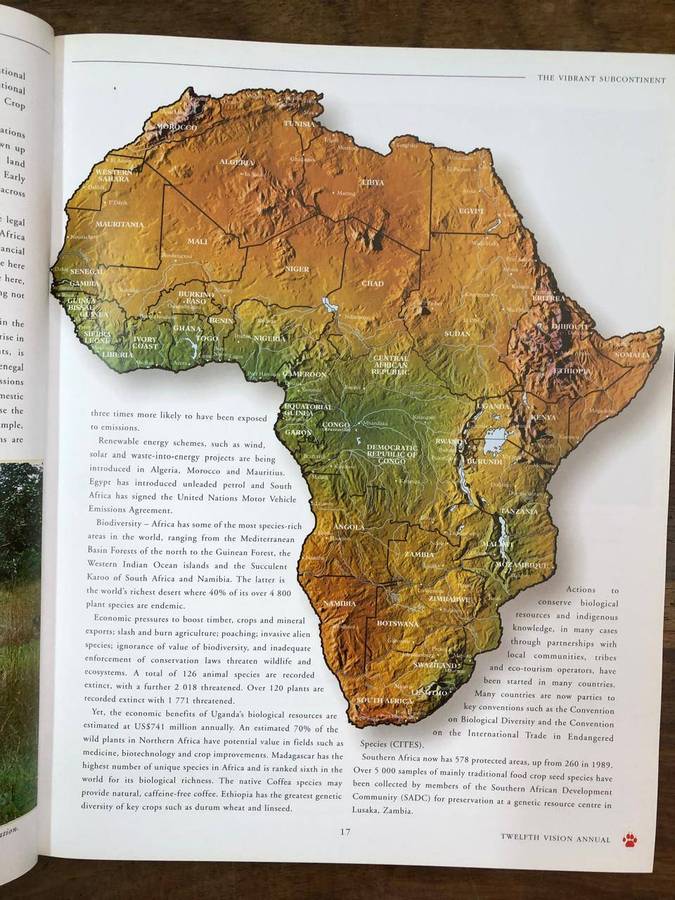 Vision 12th Edi - Wildlife, Ecotourism and the Environment in Southern Africa (Hardcover with no dj)