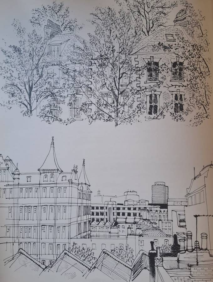 David Gentleman's London - David Gentleman (Hard cover with DJ)