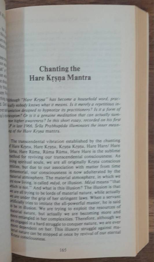 The Secret of Self Realization - AC Bhaktivedanta Swami Prabhupada (Paperback book with no dj)