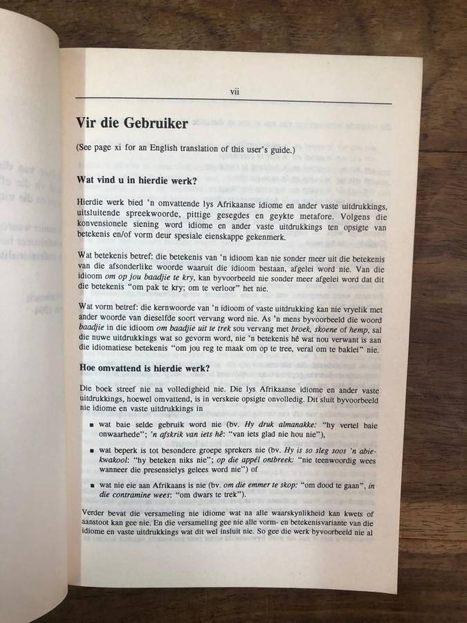 Afrikaanse Idiome en ander Vaste Uitdrukkings - RP Botha (Paperback)