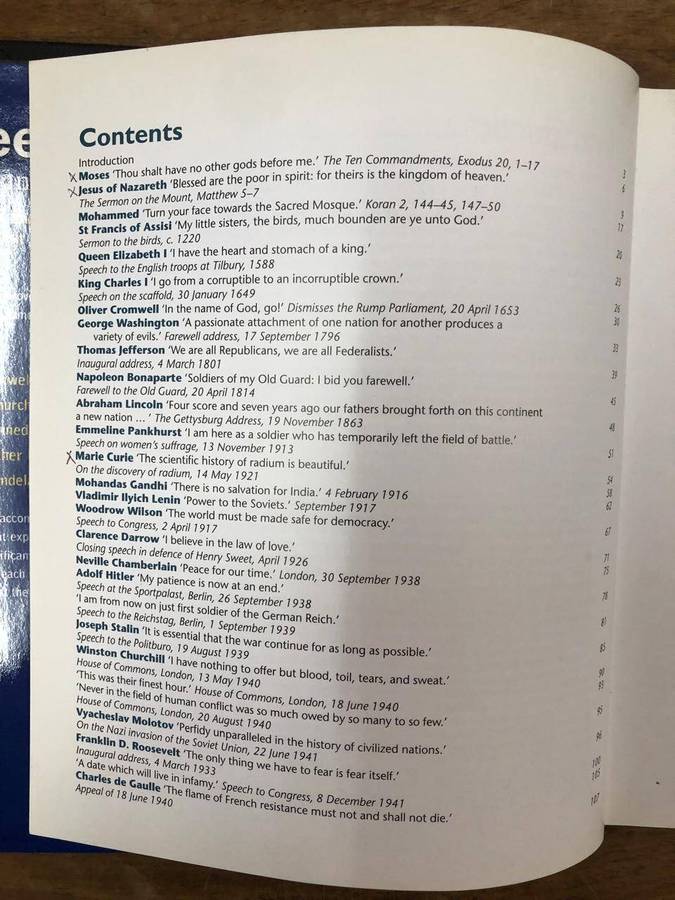 Speeches that Changed the World - Simon Sebag Montefiore (Hardcover with dj)
