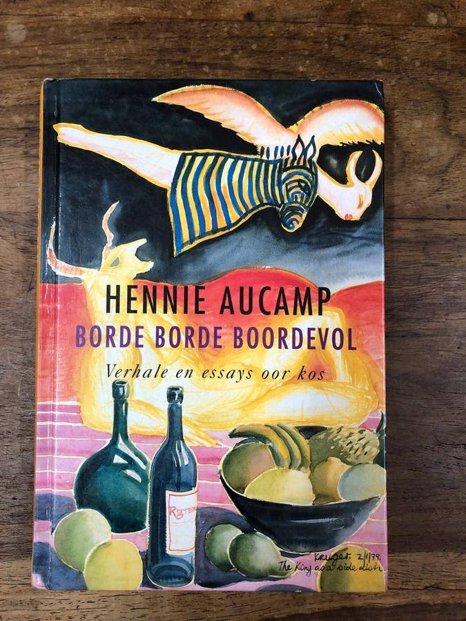 Borde Borde Boordevol - Hennie Aucamp (Hardcover with no dj)