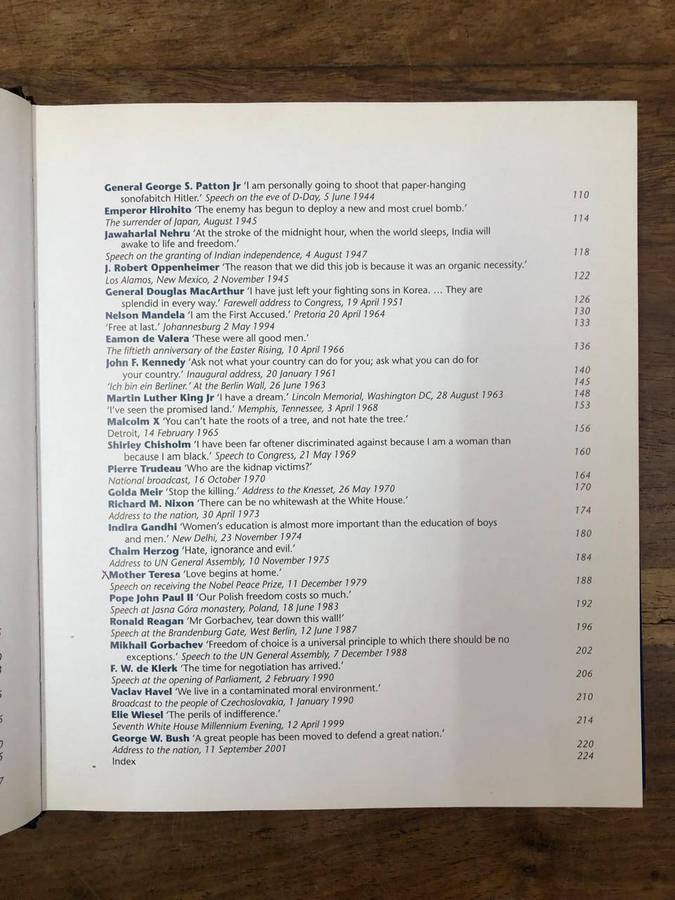 Speeches that Changed the World - Simon Sebag Montefiore (Hardcover with dj)