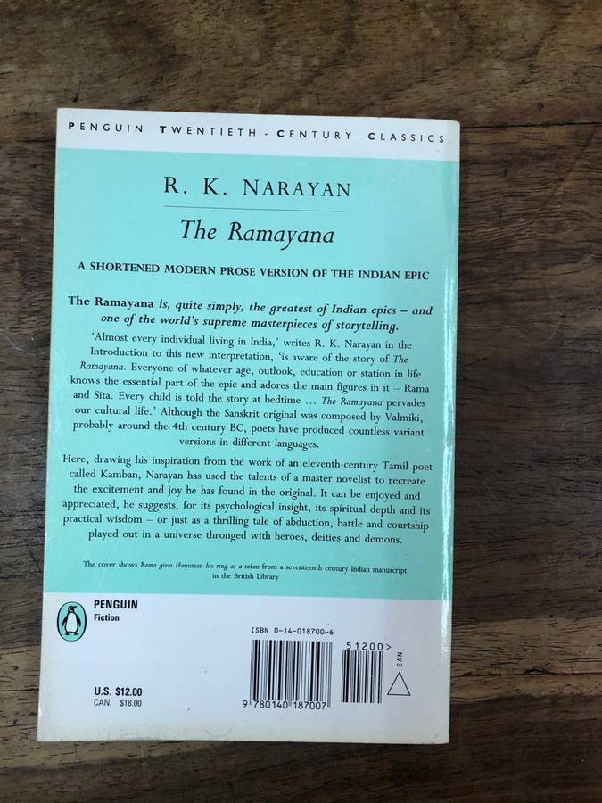 The Ramayana - RK Narayan (Paperback)