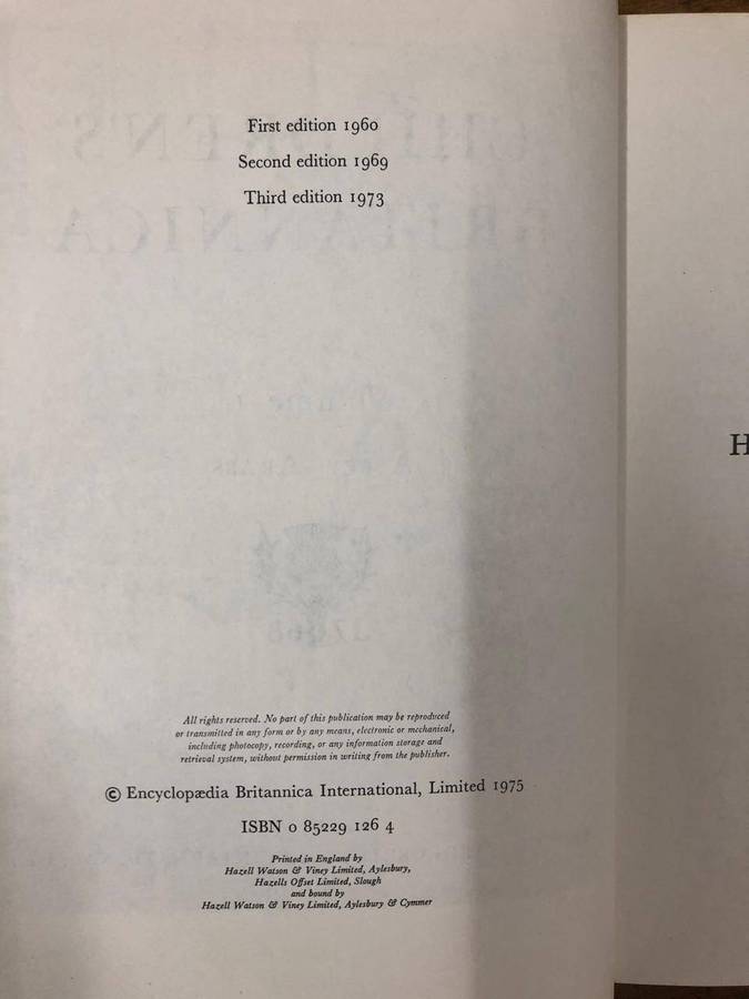 (Set of 14) Children's Britannica- Encyclopaedia Britannica International (Hardcover with no dj)