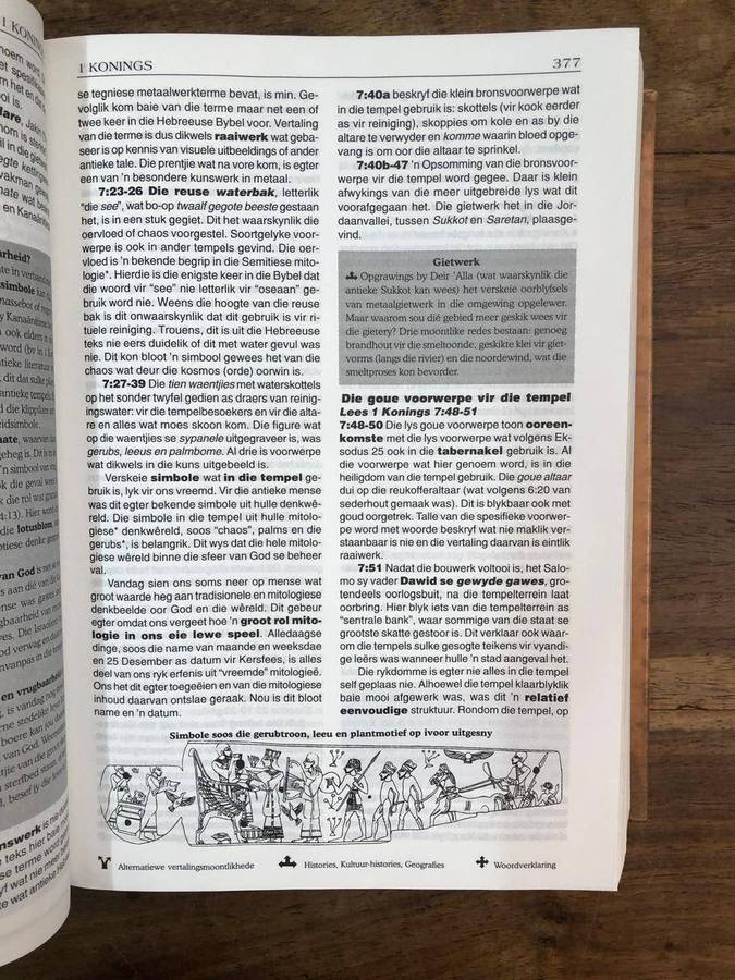 Die Bybellennium Een Volume Kommentaar - Wil Vosloo en Fika J Van Rensburg (Hardcover with no dj)