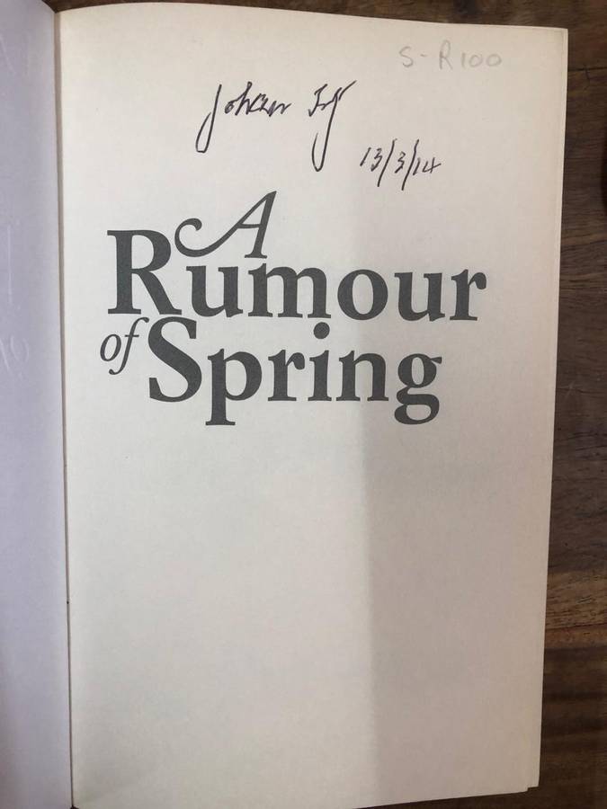 A Rumour of Spring - Max Du Preez (Paperback)
