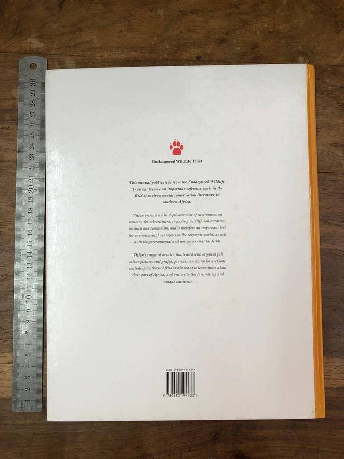 Vision 1996 Annual - Wildlife, Ecotourism and the Environment in Southern Africa (Hardcover no dj)