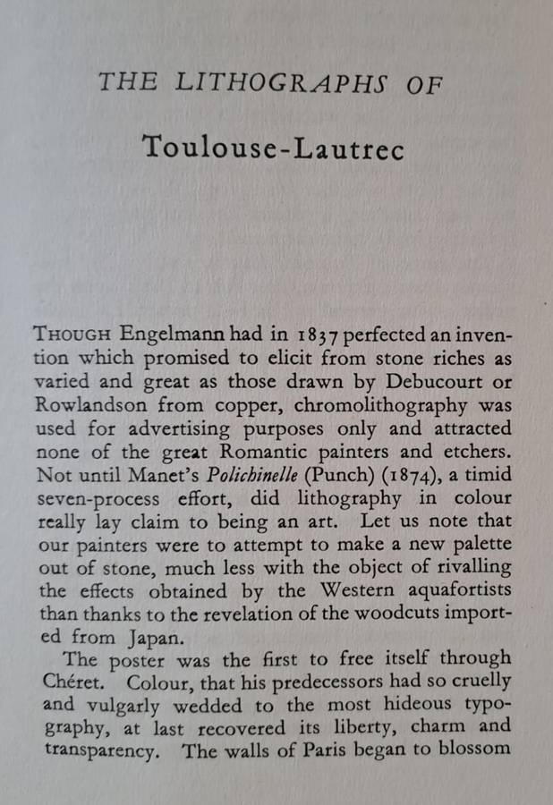 The Lithographs of Toulouse Lautrec (Paperback)