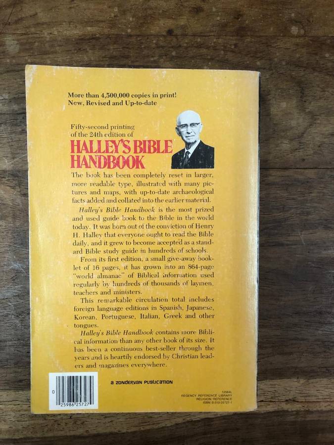 Halley's Bible Handbook - Henry H Halley (Paperback)