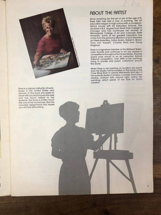 Transparent Watercolor Workshop - Rose Edin (Paperback)