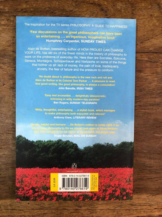 The Consolations of Philosophy - Alain De Botton (Paperback)