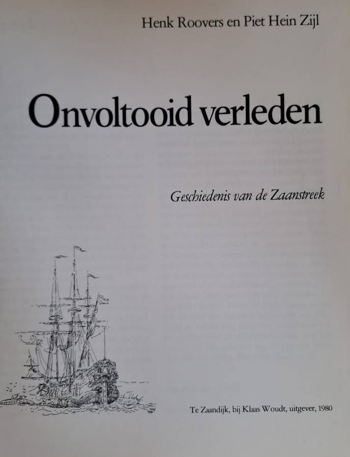 Onvoltooid verleden - Henk Roovers en Pien Hein Zijl (Paperback)