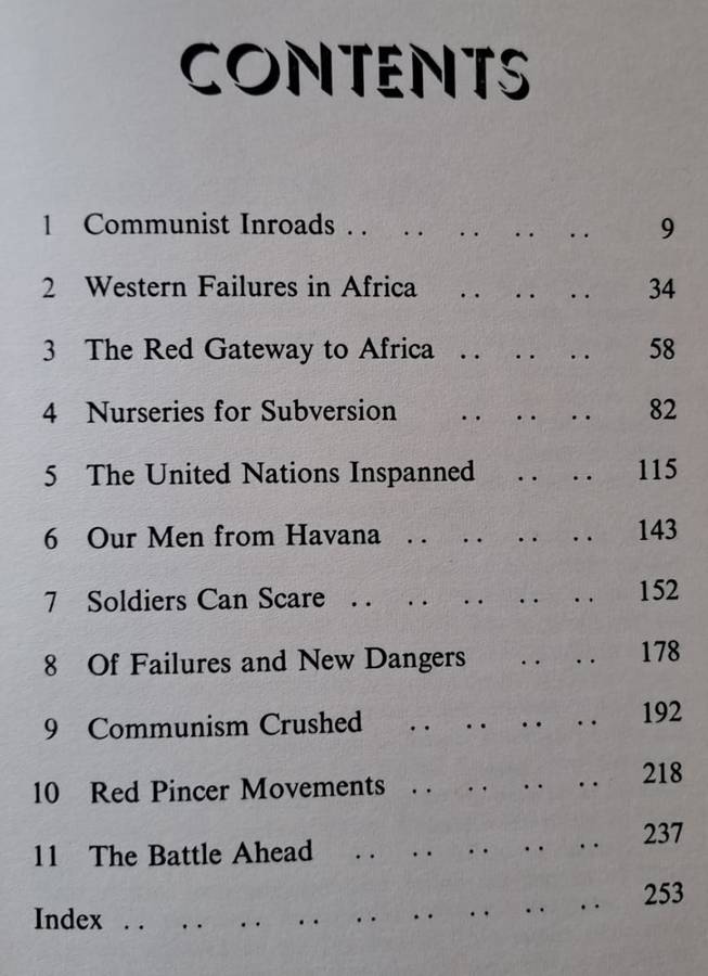 Africa and Communism - F. R. Metrowich (hard cover with DJ)