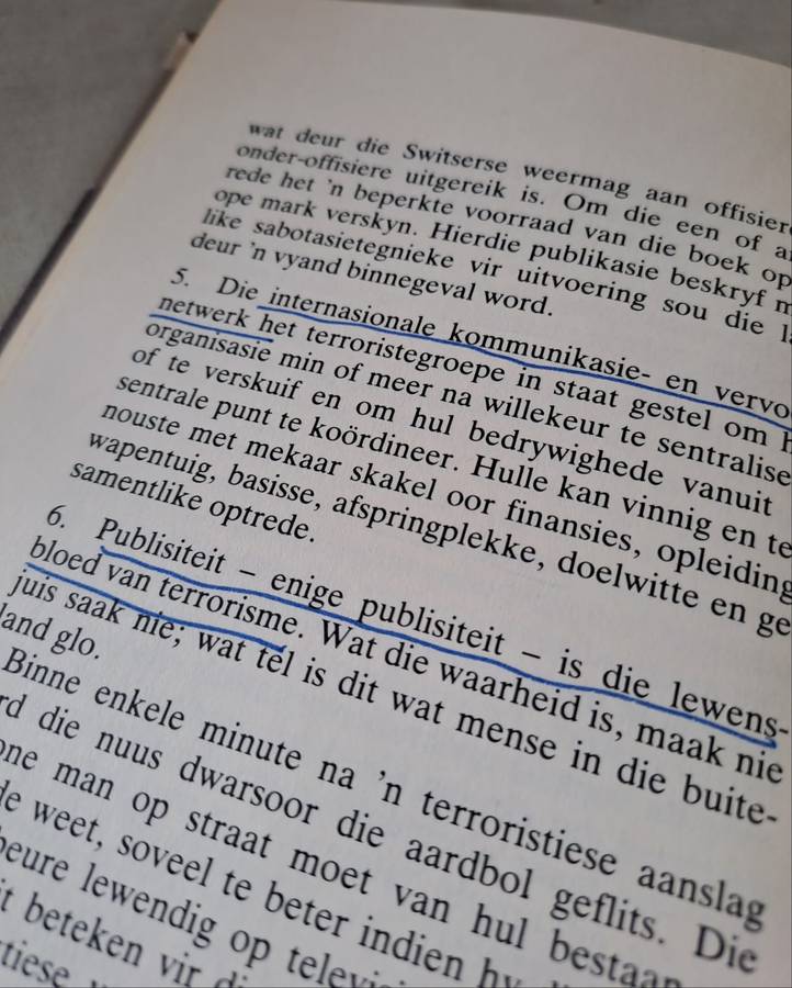Terro Risme -Herman Venter (Hard cover with no dj)