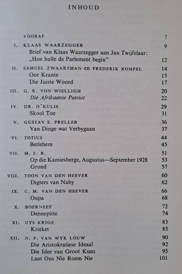 Afrikaanse Essayiste - Elize Botha (Hard cover with dj)