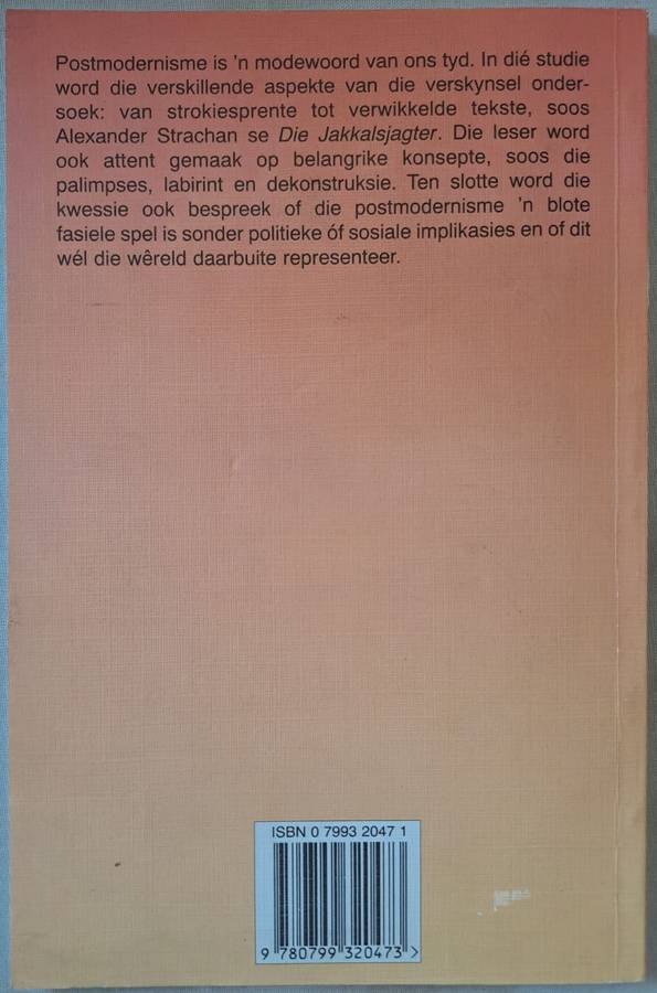 PostModernisme - Joan Hambidge (paperback)