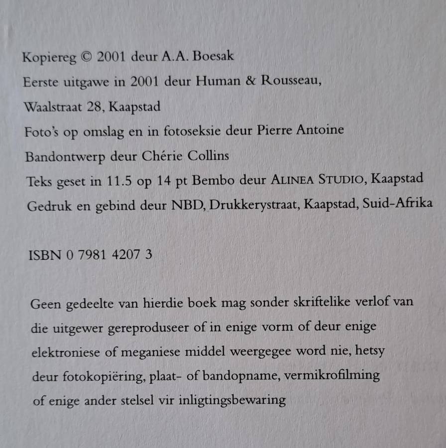 ... tot sterwens toe - Allan Boesak (paperback)