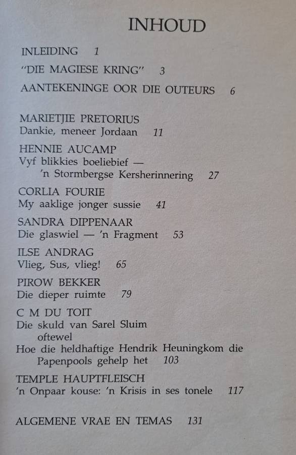 Die magiese kring - Temple Hauptfleisch (paperback)