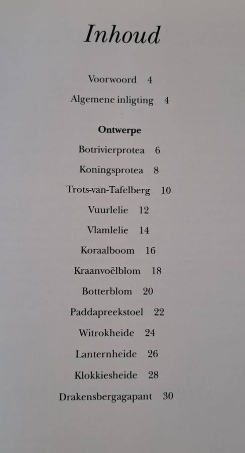 Inheemse blomme in kruissteek - Roza Oberholster (paperback)