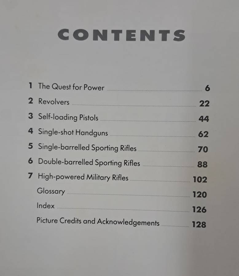 The world's most powerful Rifles & Handguns - Robert Adam (hard cover with dj)