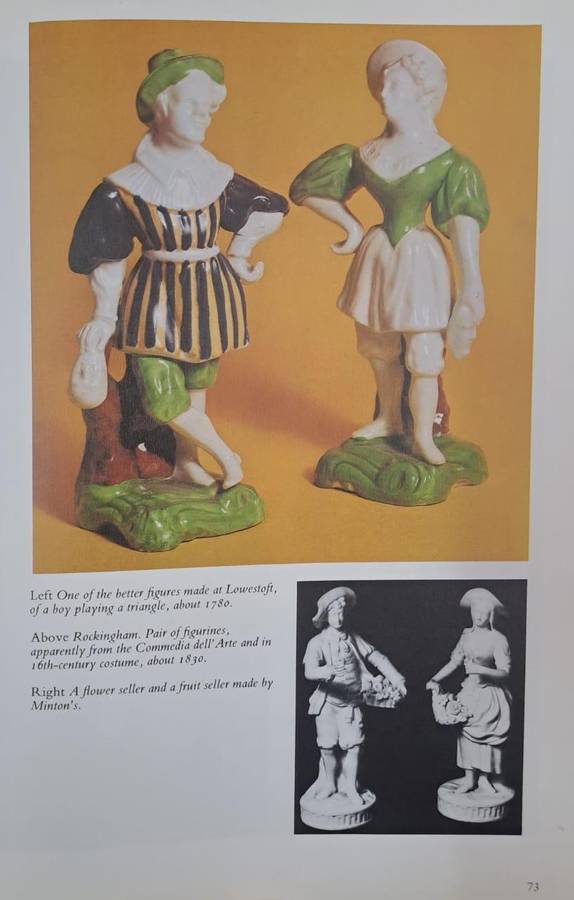 Porcelain figurines - Nathaniel Harris (Hard cover with dj)
