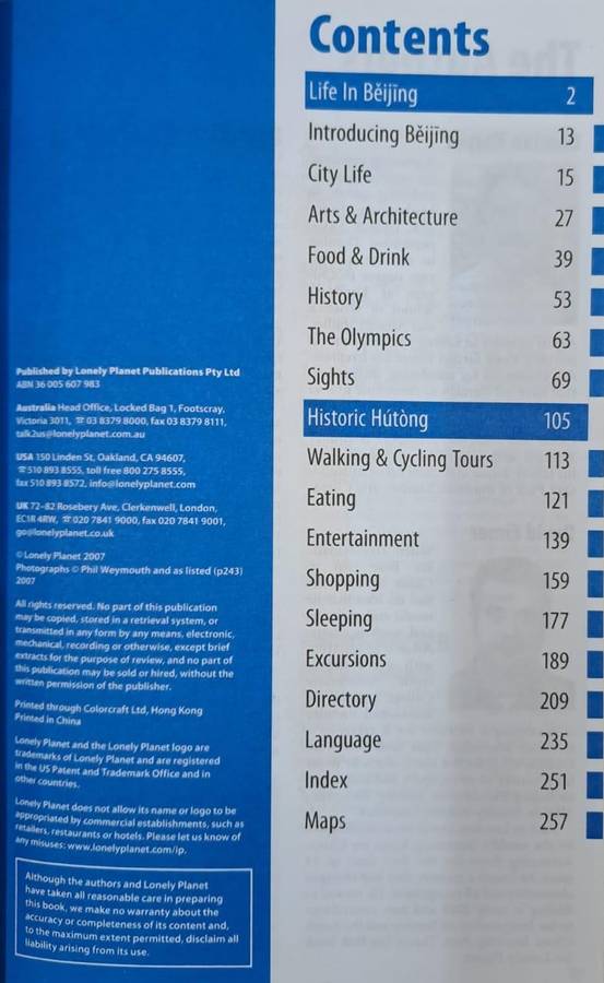 Beijing - Damian Harper & David Eimer (paperback)