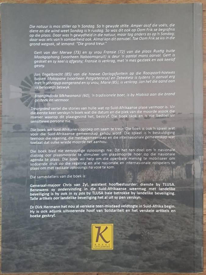 Treurgrond - Chris van Zyl (paperback)