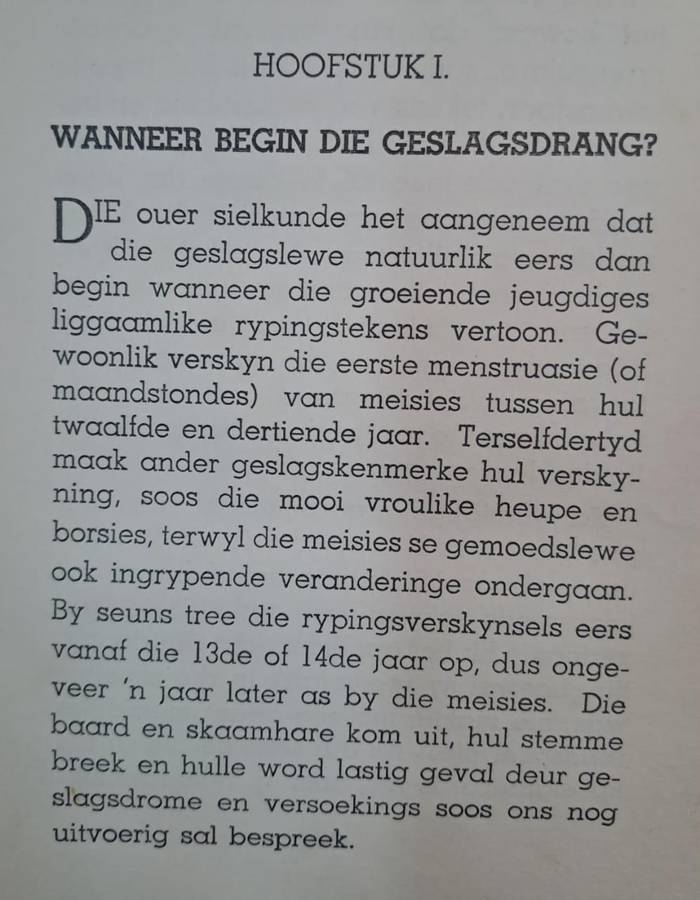 Die lief en leed van ons geslagslewe - Prof. DR W. A. Willemse (Hard cover with no dj)
