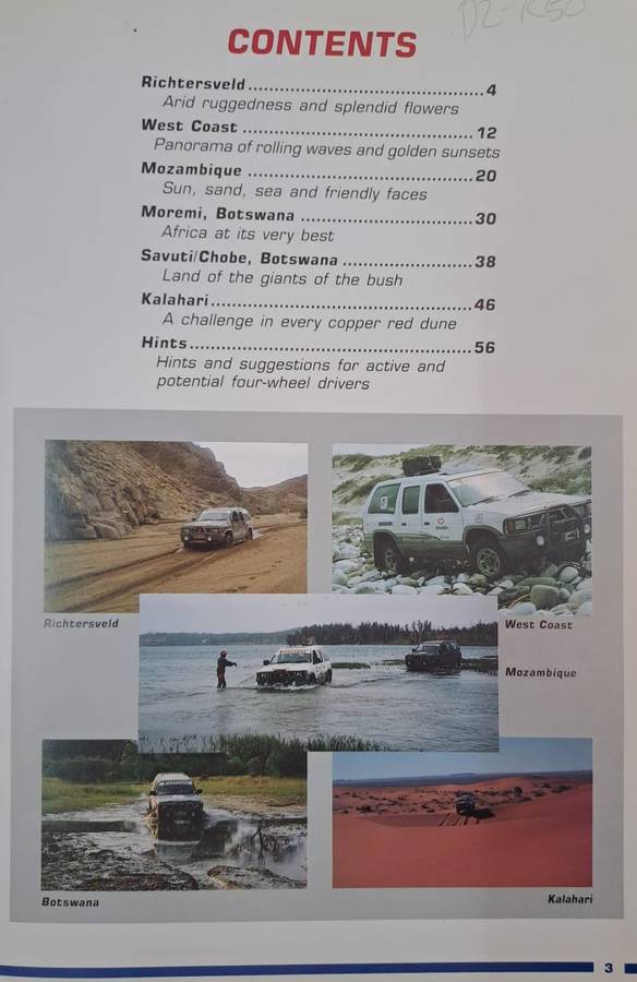 The top 4x4 trails of Southern Africa  - Jacques Eybers (paperback)