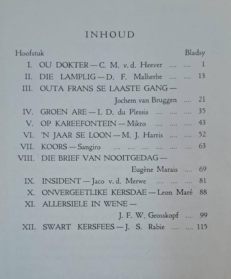 Twaalf Afrikaanse Kortverhale - Sarel Marais (Hard cover with no dj)