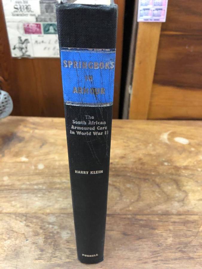 Springboks in Armour - Harry Klein (Hardcover with no dj)