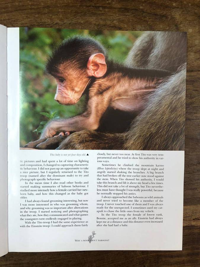 Baboons - Attie Gerber (Hardcover with no dj)