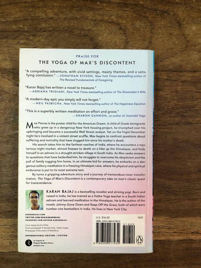 The Yoga of Max's Discontent - Karan Bajaj (Paperback)